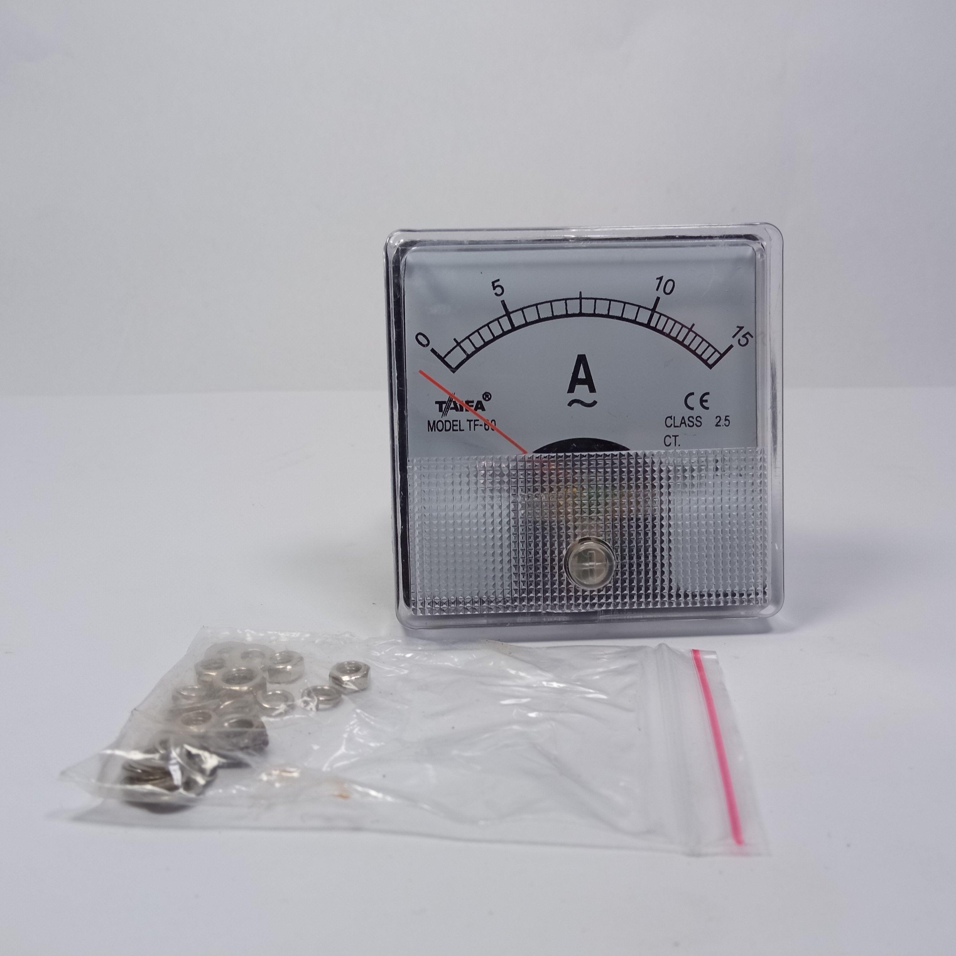 TAIFA TF-60 15A Panel Meter, Ampere Meter