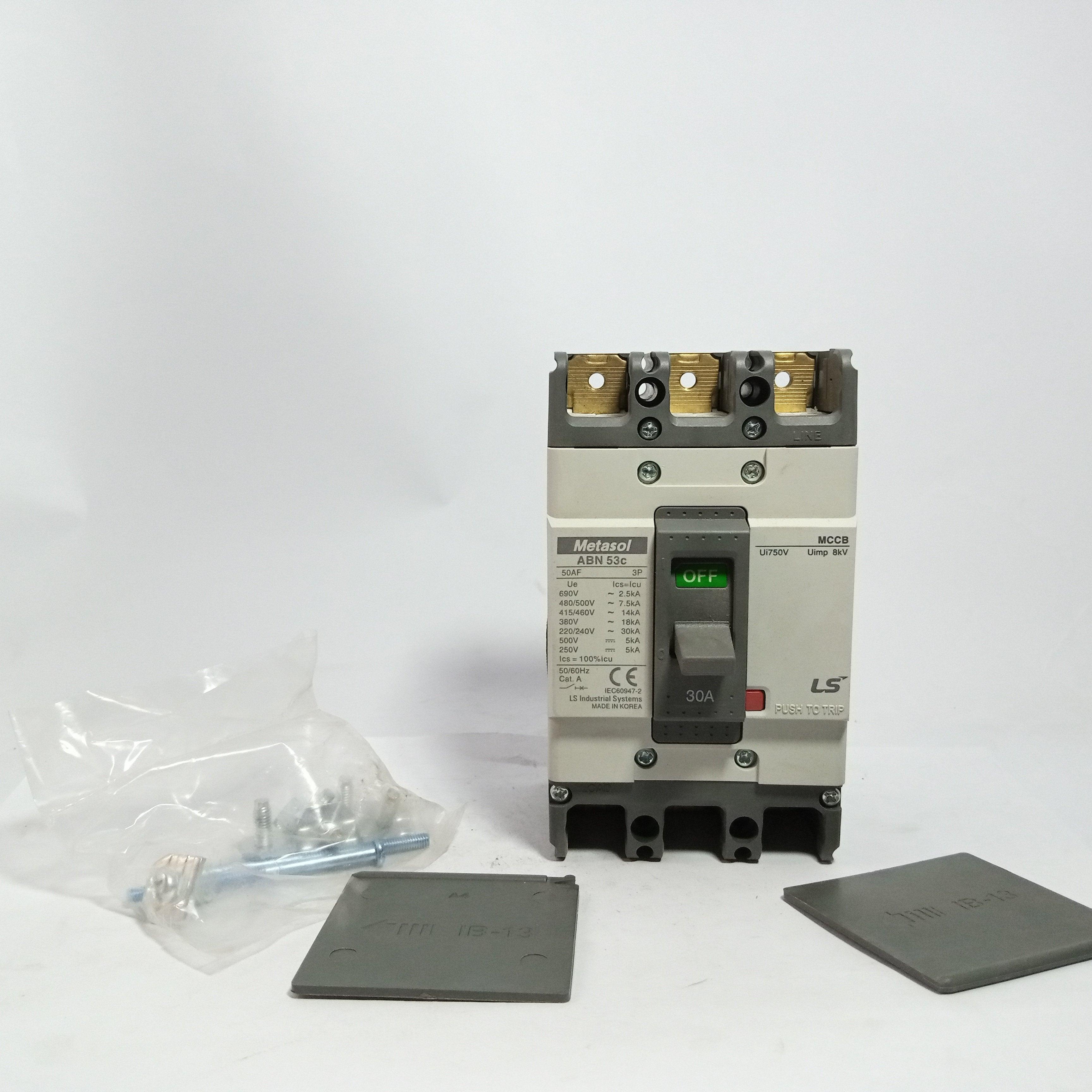LS Metasol ABN 53C 50AF Molded Case Circuit Breaker 3P MCCB N-Type in Pakistan - 30A