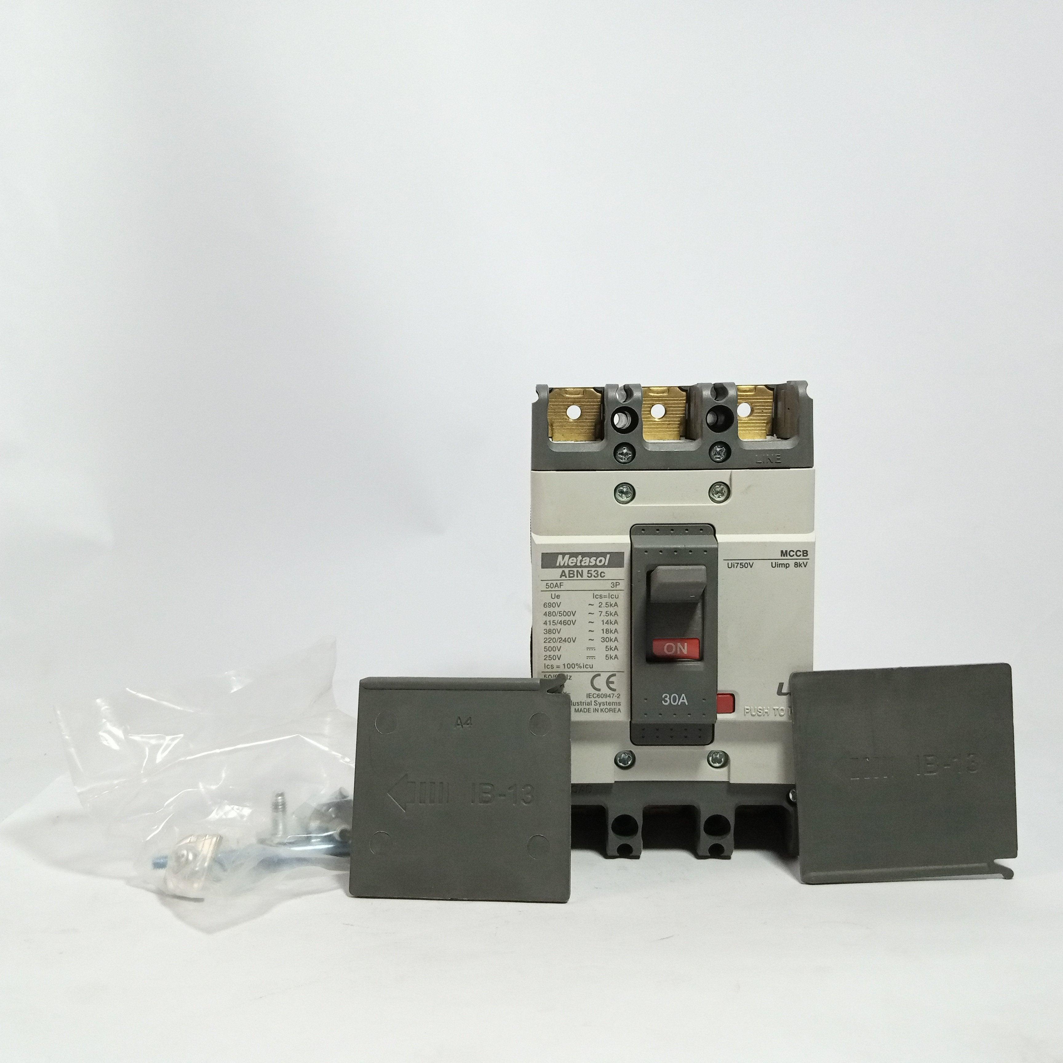 LS Metasol ABN 53C 50AF Molded Case Circuit Breaker 3P MCCB N-Type in Pakistan - 30A thumbnail 3