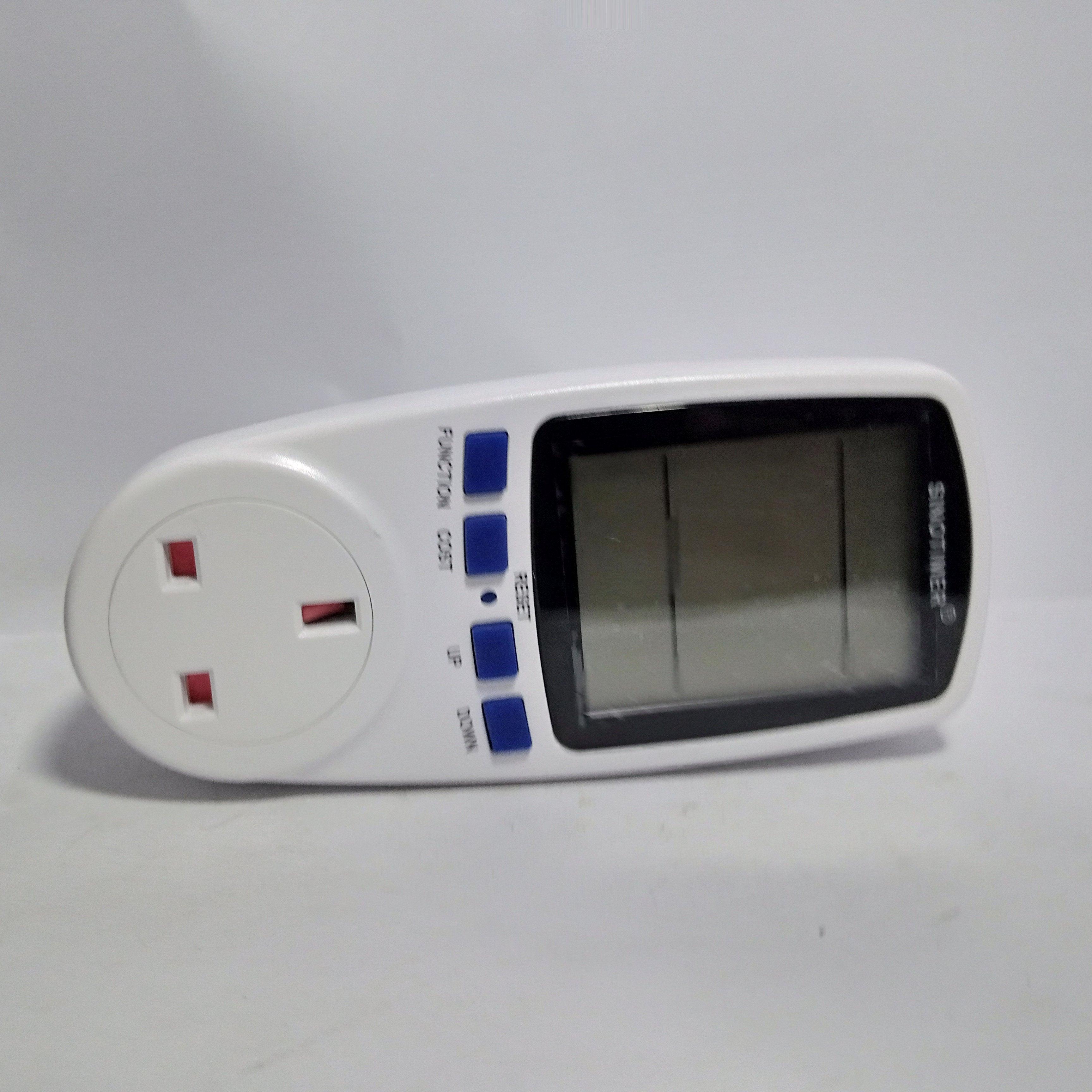 SINOTIMER Plug Socket Voltage Wattmeter AC Electricity Analyzer Monitor thumbnail 2