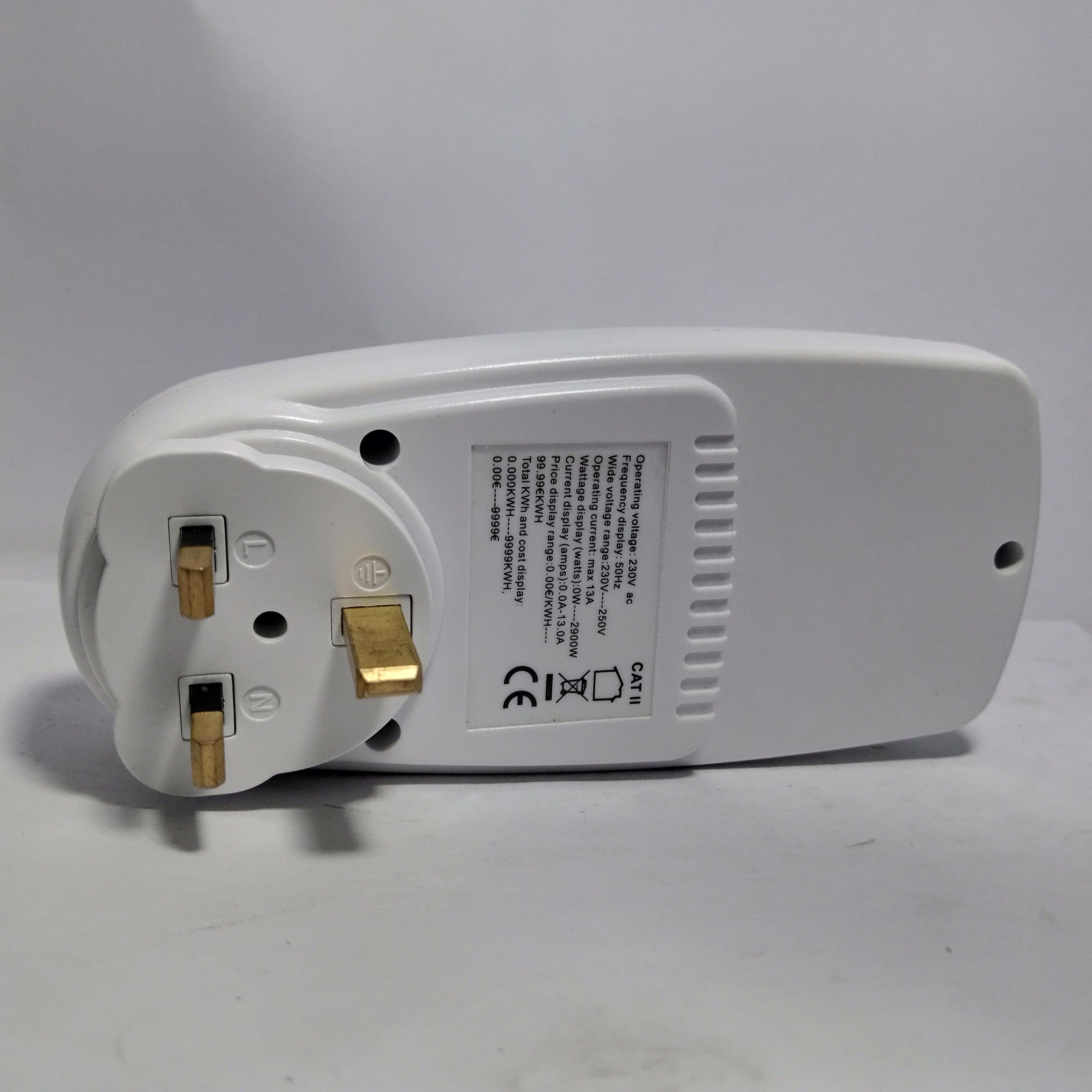 SINOTIMER Plug Socket Voltage Wattmeter AC Electricity Analyzer Monitor thumbnail 3