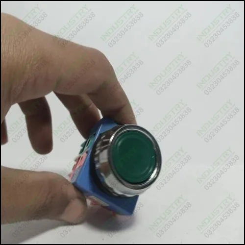 Korean Push Button no light - New - YongSung - YSAP12-11 In Pakistan - YSAP12-11 / Green thumbnail 6