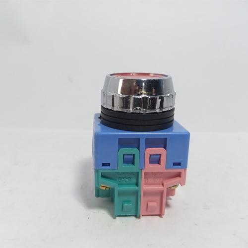 Korean Push Button no light - New - YongSung - YSAP12-11 In Pakistan - YSAP12-11 / Red thumbnail 2