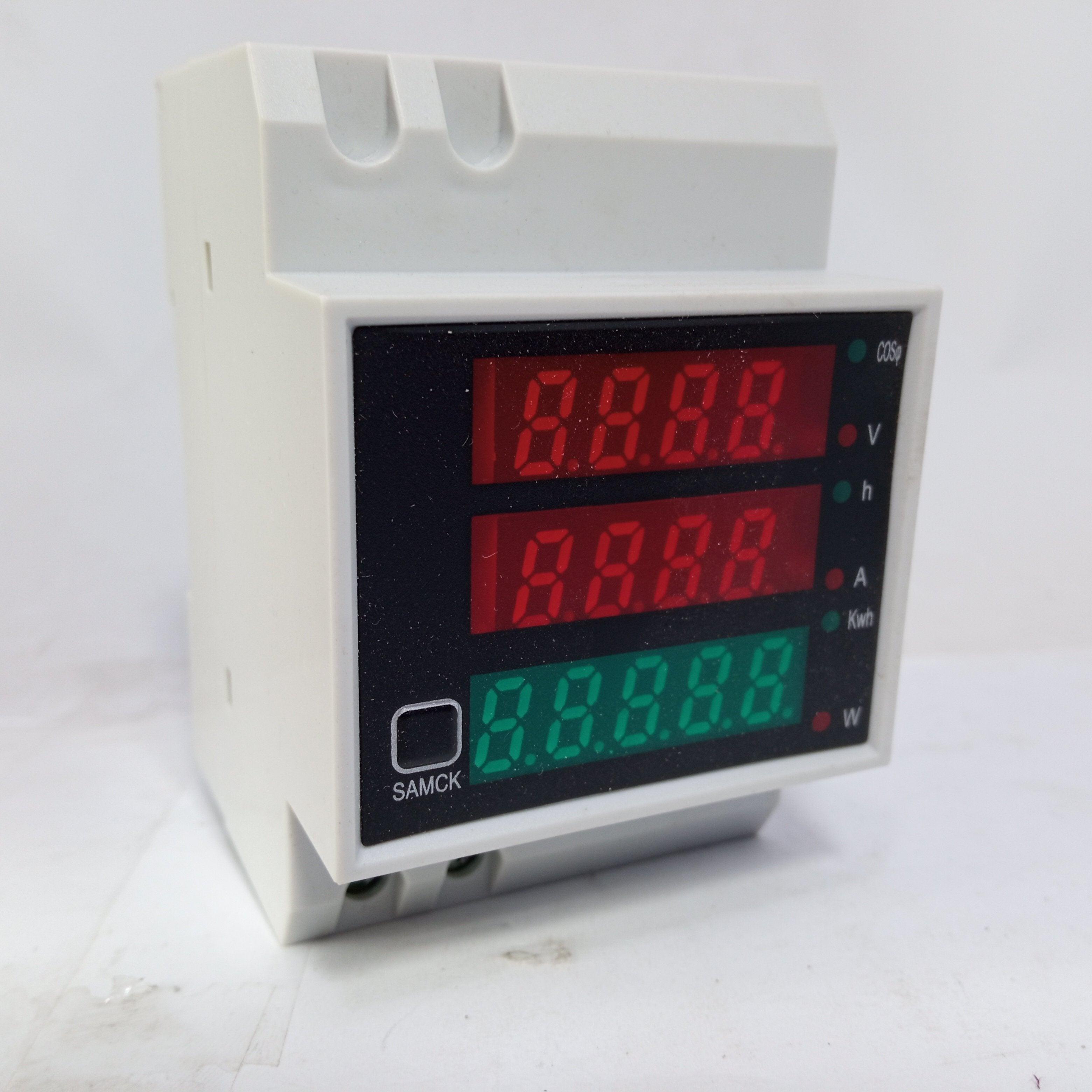 D52-2047 Current Voltage Power Energy Meter Digital Voltmeter AC 200-450V thumbnail 4