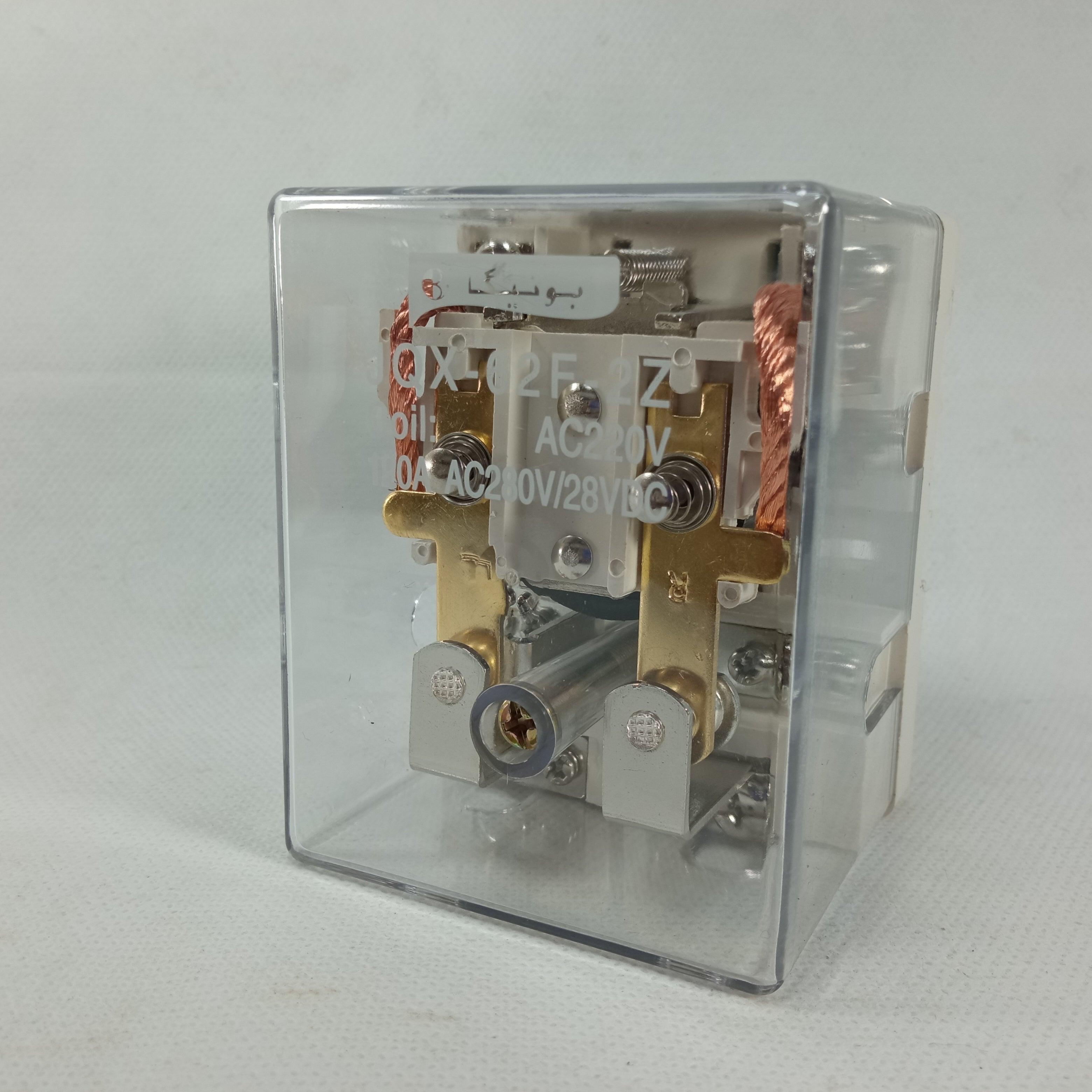 Boneega High Power Relay JQX-62FN 220VAC 120A in Pakistan thumbnail 5