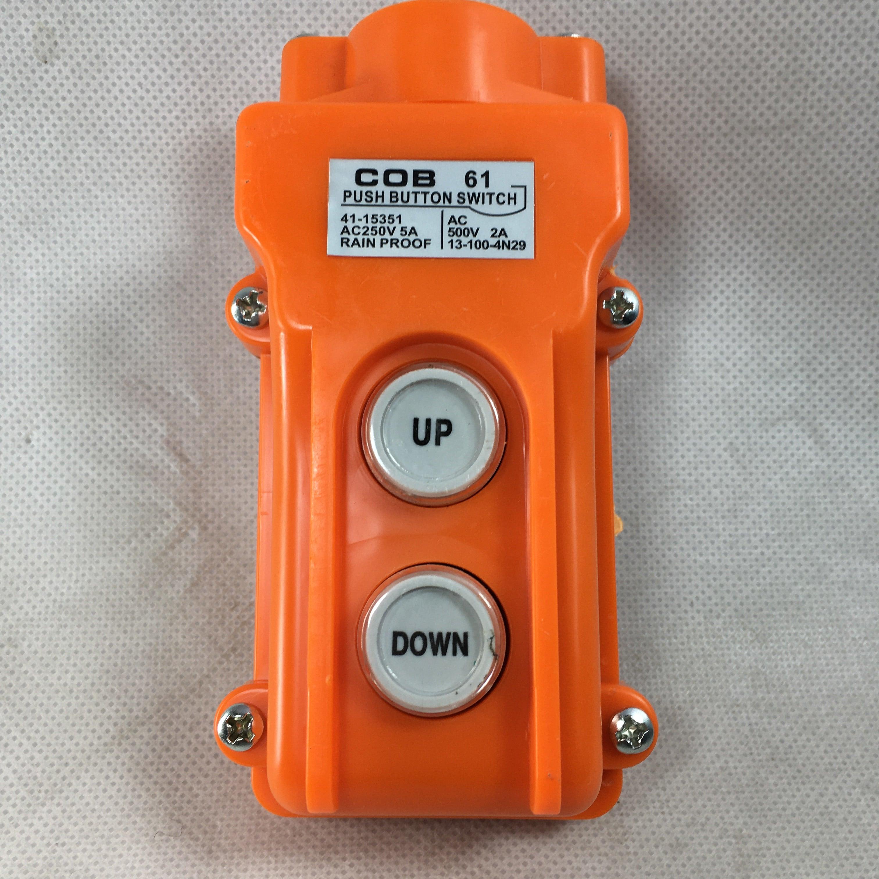 COB-61 Push Button Switch UP-DOWN Rain Proof in Pakistan
