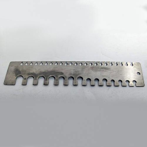 Stainless Steel Wire Gauge Measuring Scale Straight Ruler 0 to 36 Steel thumbnail 2