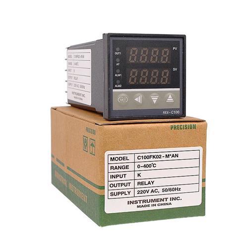 Dual Digital Rkc Pid Temperature Controller Rex-C100 Relay Output thumbnail 2