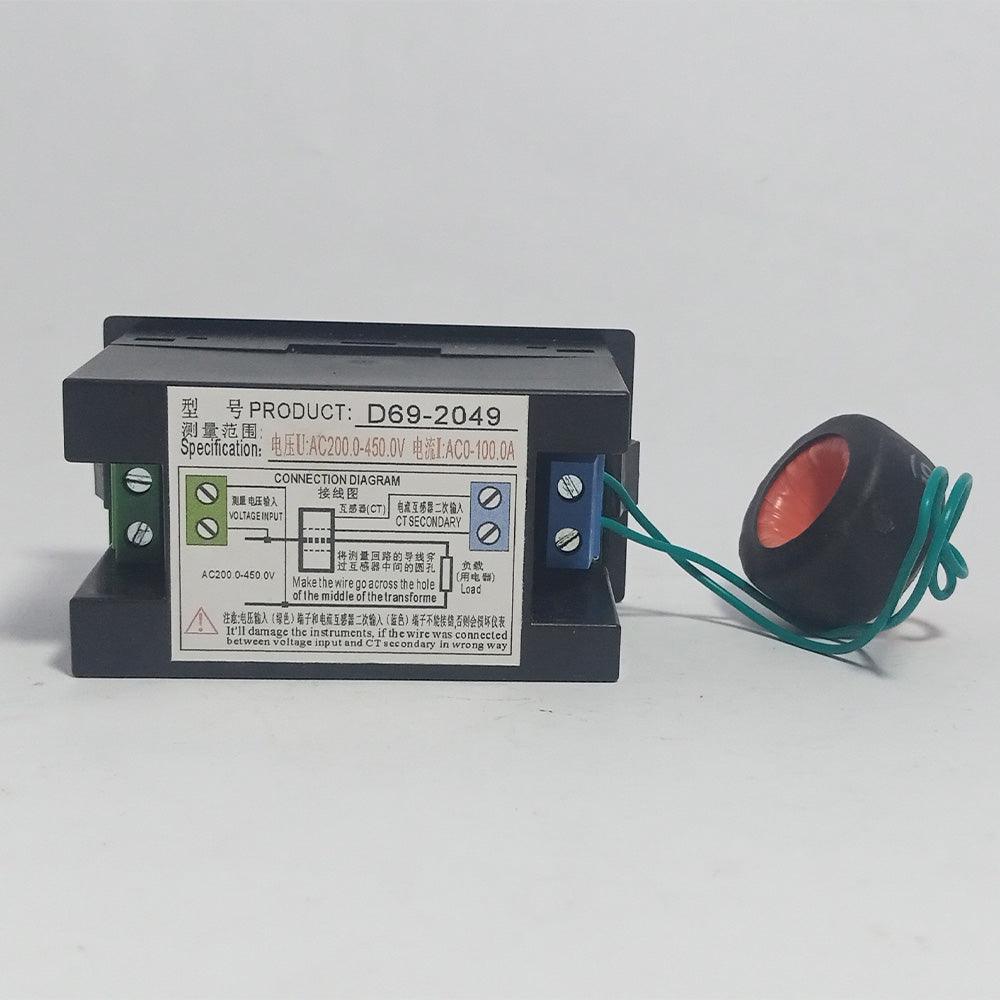 D69-2049 Power Energy Meter Voltmeter Ammeter 4in1 meter in Pakistan thumbnail 3