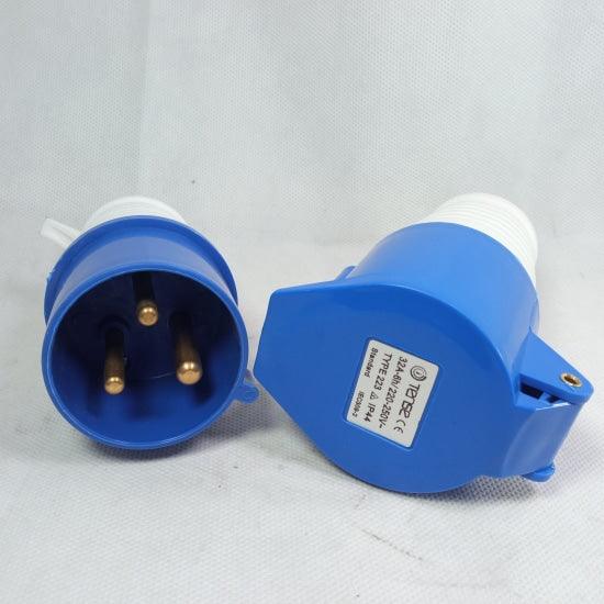 Tense IP44 32Amp 3Pin Industrial Socket in Pakistan