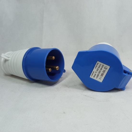 Tense IP44 32Amp 3Pin Industrial Socket in Pakistan thumbnail 3