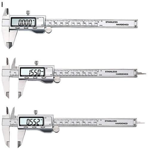 Metal 12 Inch 300mm Stainless Steel Digital Vernier Caliper thumbnail 7