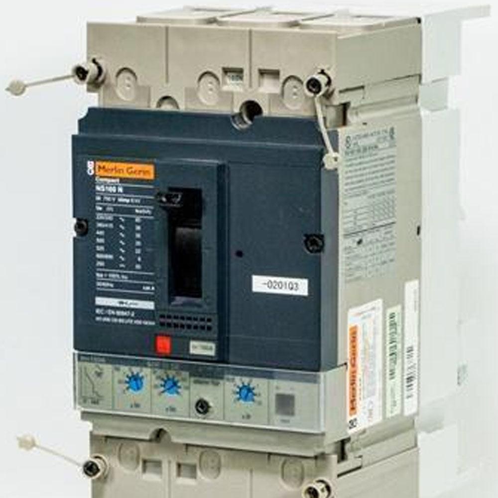 Merlin Gerin Compact NS160N Low voltage switchgear Circuit Breaker in Lot condition thumbnail 2