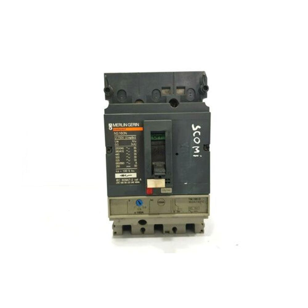 Merlin Gerin Compact NS160N Low voltage switchgear Circuit Breaker in Lot condition thumbnail 3