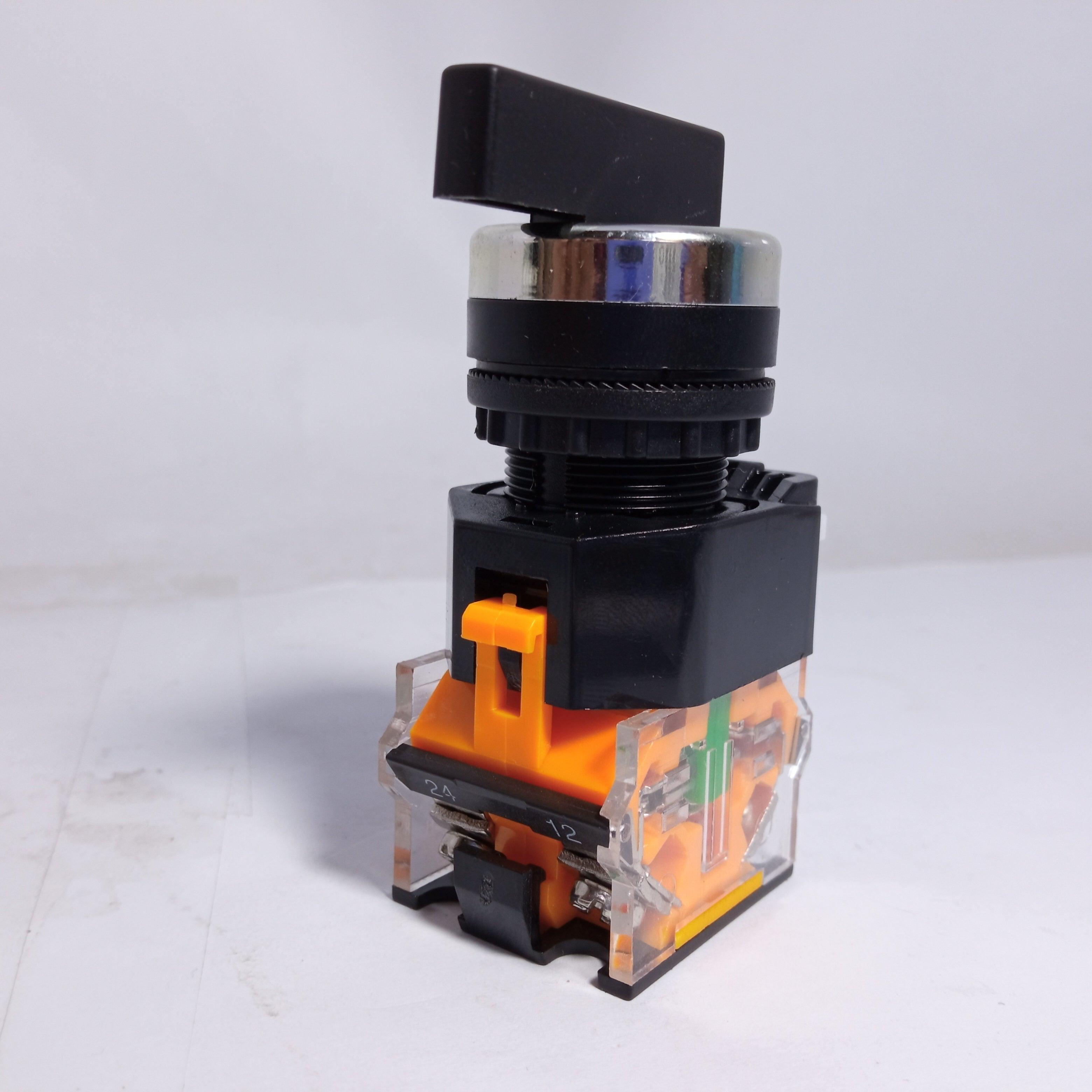 Circular Electrical Rotary Switches, Selector switch tik tik in Pakistan - 2 Position