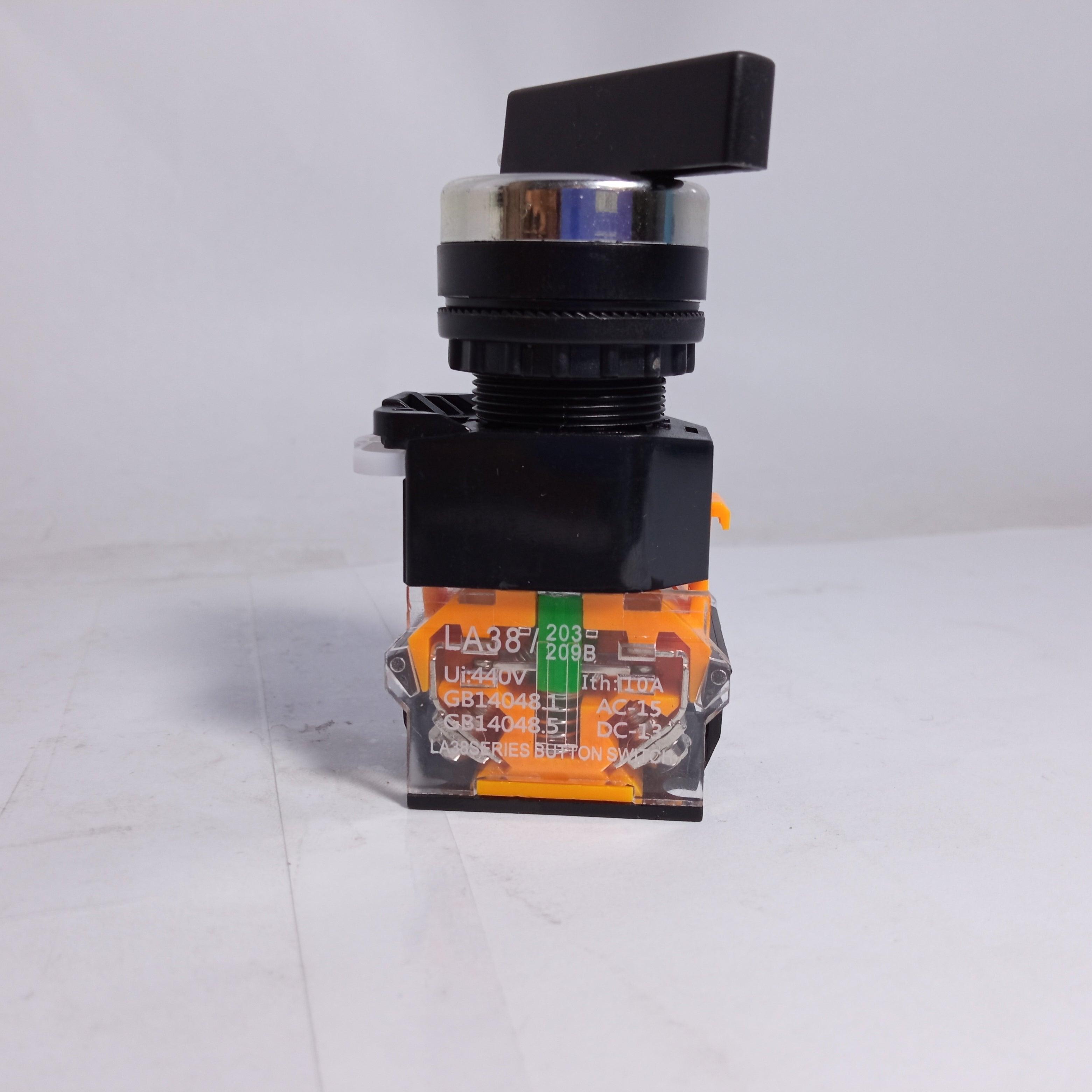 Circular Electrical Rotary Switches, Selector switch tik tik in Pakistan - 3 Position thumbnail 2