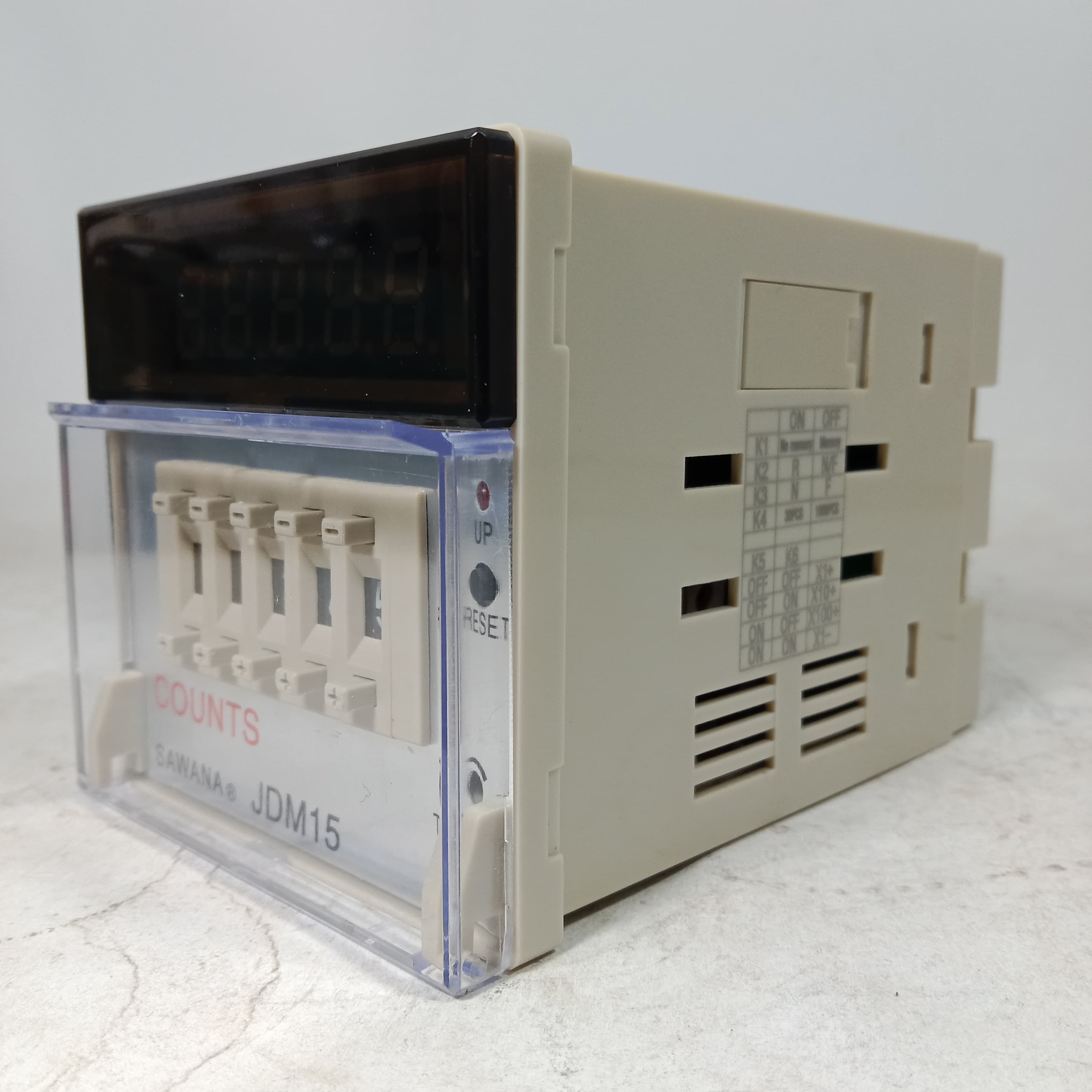 Digital Counter Relay JDM-15 5 Digit Counting Accumulator Counter in Pakistan thumbnail 8
