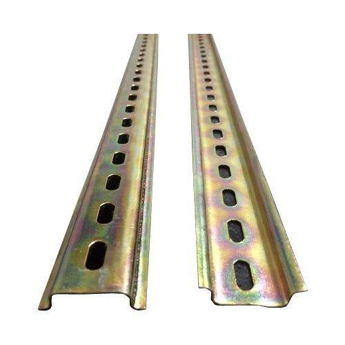 Metal Steel MCB Channel Patti Din Rail 5 Pcs in One Pack in Pakistan - Aluminum (5 Pcs)