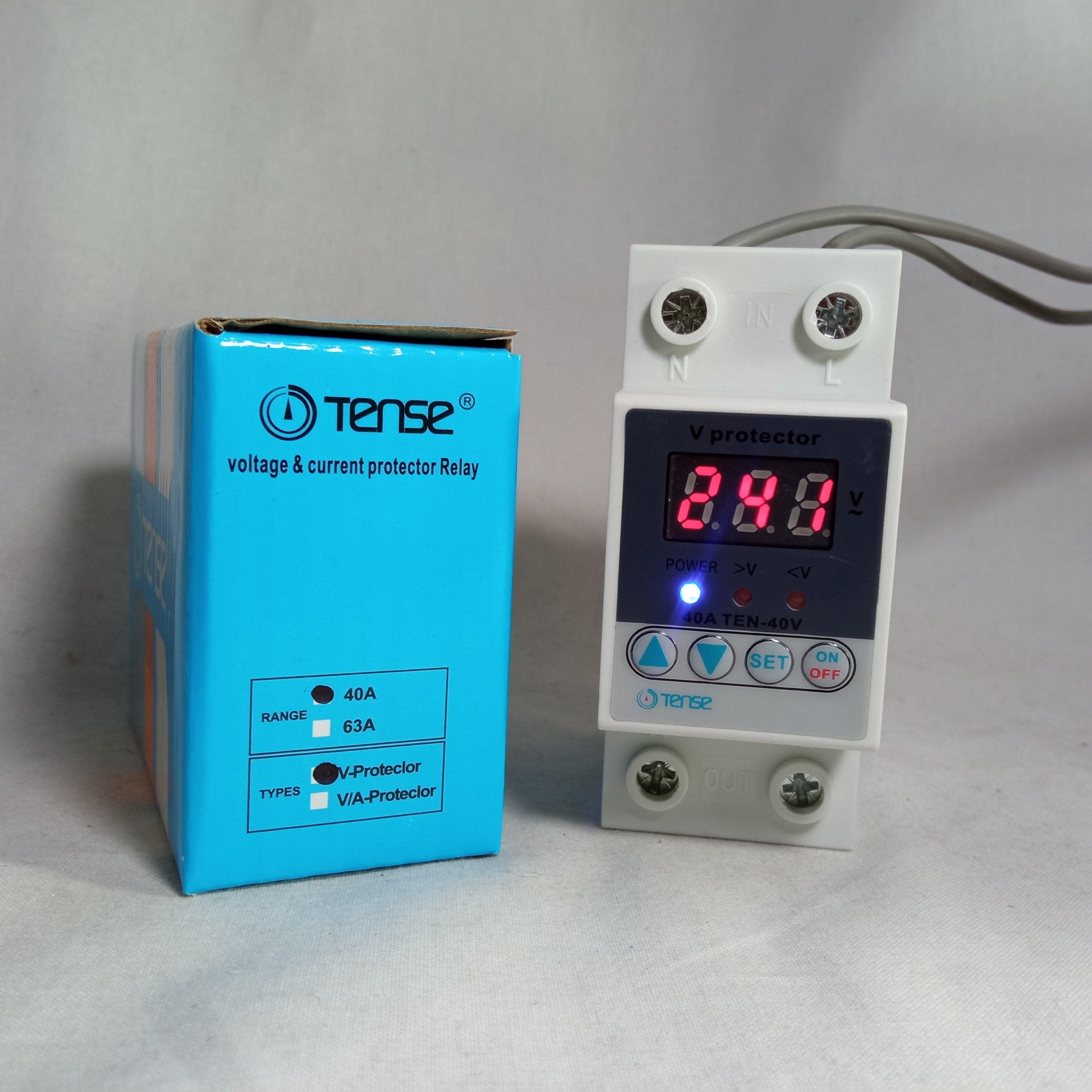 Tense Over and Under Voltage Relay Protective Device V-Protector Protector VP-40A in Pakistan thumbnail 4