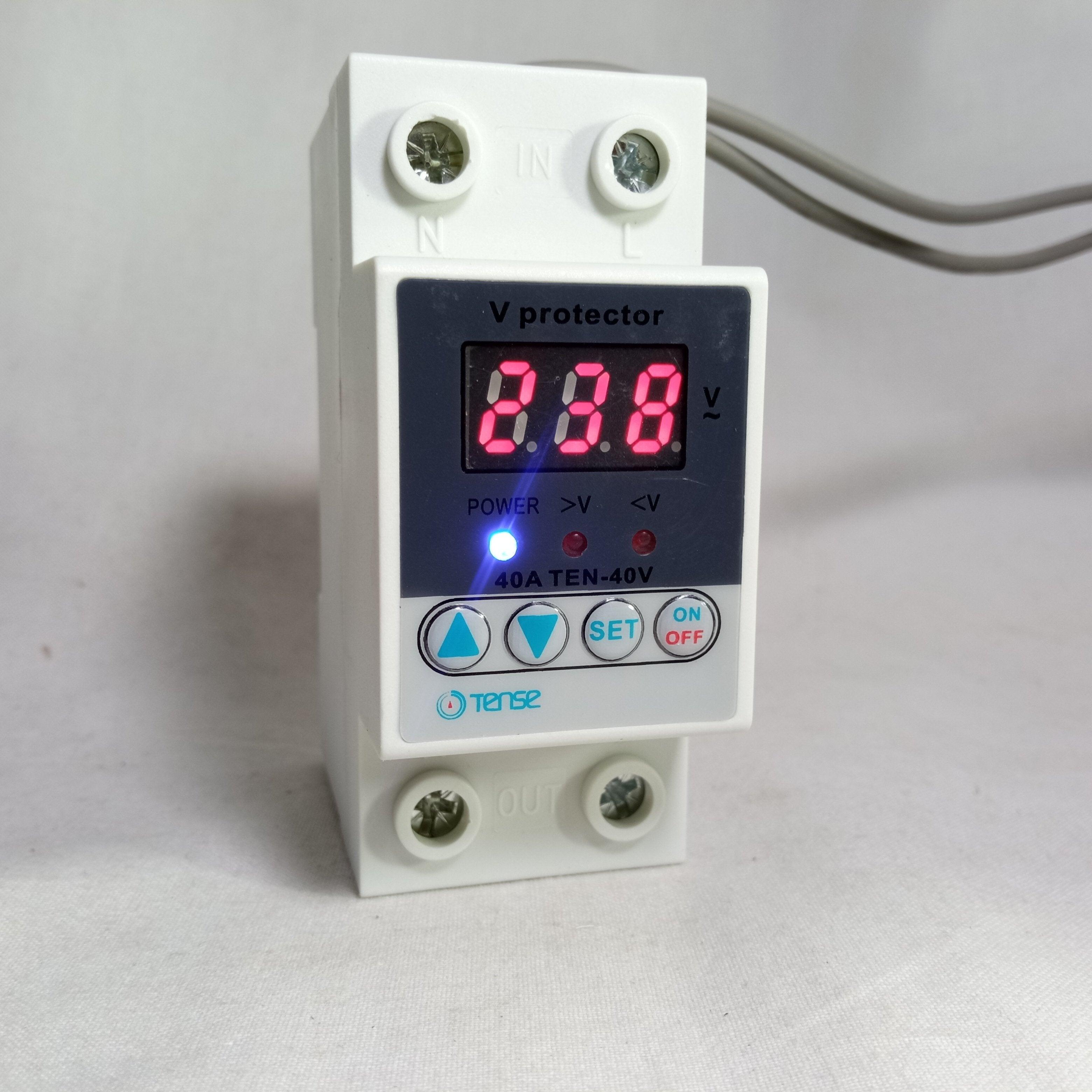 Tense Over and Under Voltage Relay Protective Device V-Protector Protector VP-40A in Pakistan thumbnail 5
