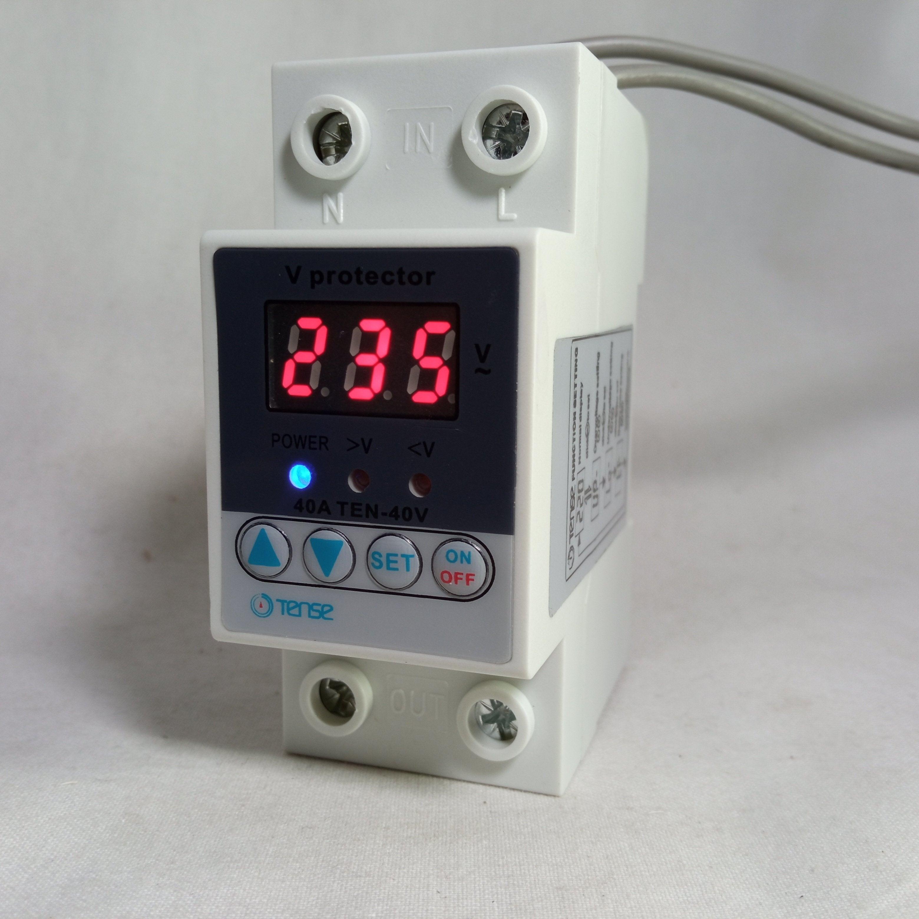 Tense Over and Under Voltage Relay Protective Device V-Protector Protector VP-40A in Pakistan thumbnail 7