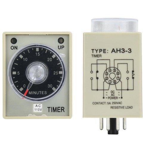 AH3-3 Multi Range Time Delay Relay Ah3 3 Timer Relay in Pakistan - 110v