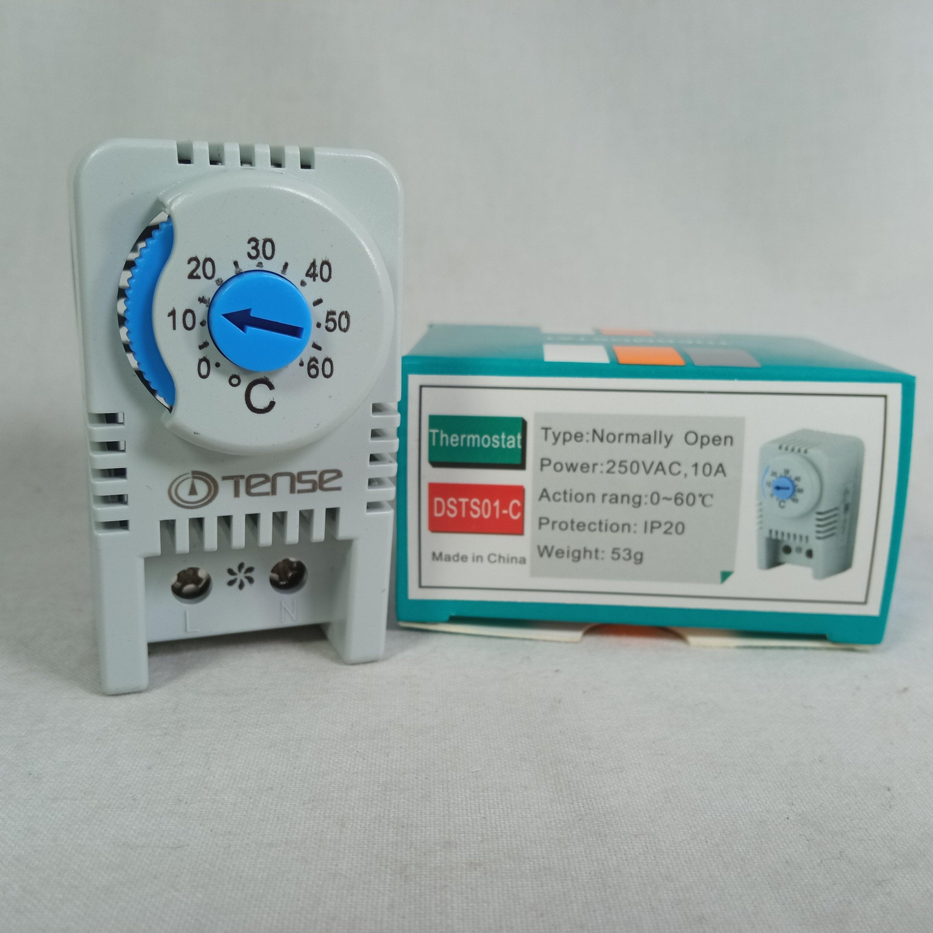 Tense Thermostat DSTS01-C Normal Open Temperature Controller Kts011 in Pakistan - Red thumbnail 2
