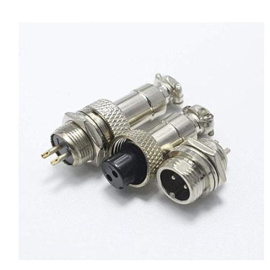 XLR  Cable Connector 12mm Chassis Mount in Pakistan - 5 pins thumbnail 6