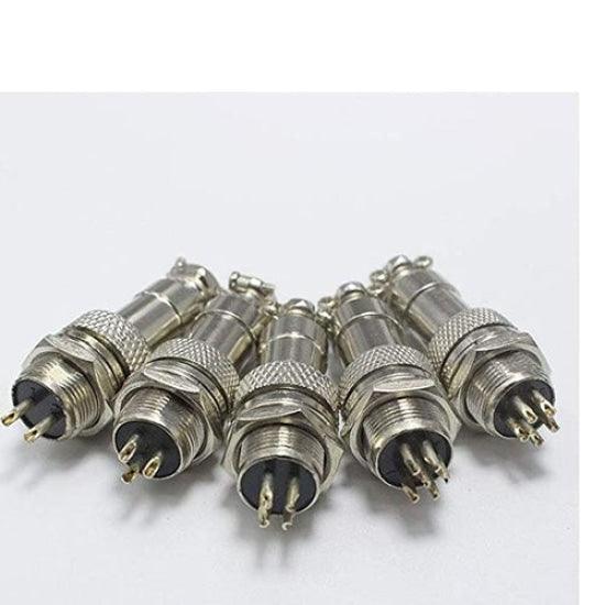 XLR Cable Connector 12mm Chassis Mount in Pakistan - 3 pins