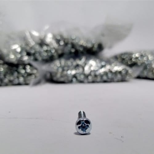 Pan Head Screw (1000 pcs) IRON - 3*25mm thumbnail 2