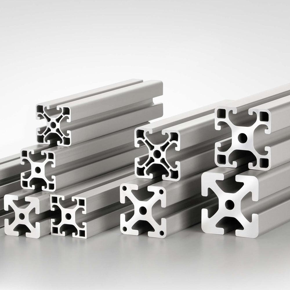 Aluminum Profile Aluminium Extrusion For CNC And 3D Printer Silver in Pakistan - T-2040-1 Meter (SILVER) thumbnail 2
