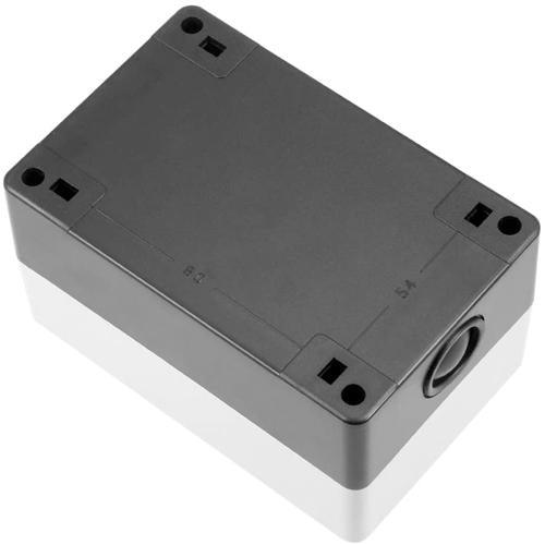 2 Hole Push Button Switch Control Box Case  22 mm Diameter Gray Plastic - 1 hole thumbnail 4