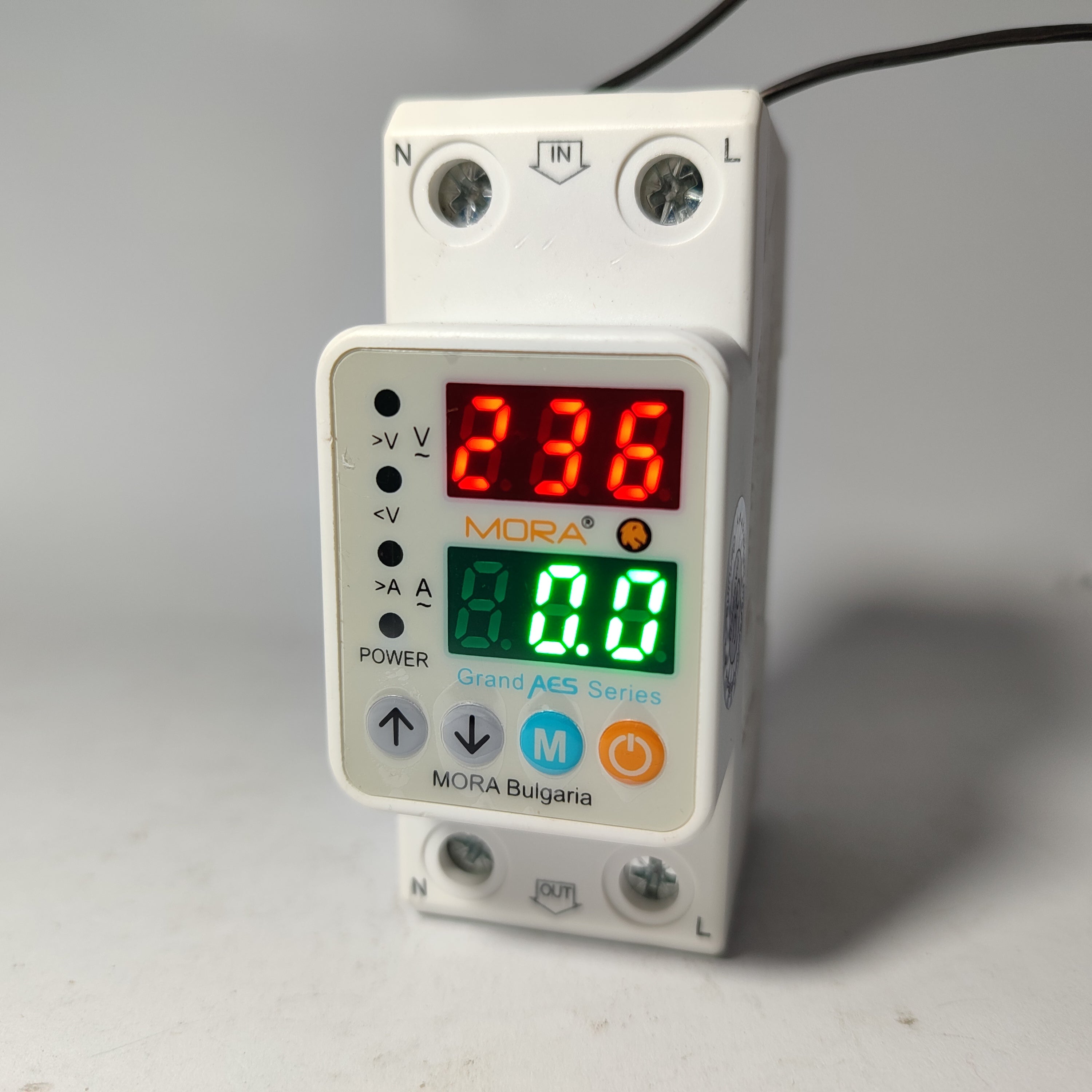 80A 220V Mora voltage protector , Adjustable Device for Voltage Mora Bulgaria in Pakistan
