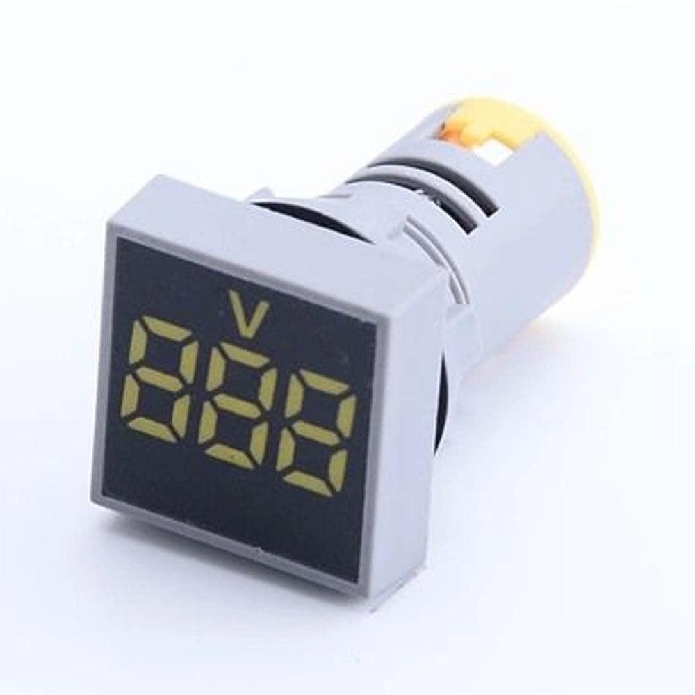 YELLOW LED Voltmeter AC Penal Mount AD101-22VMS in Pakistan