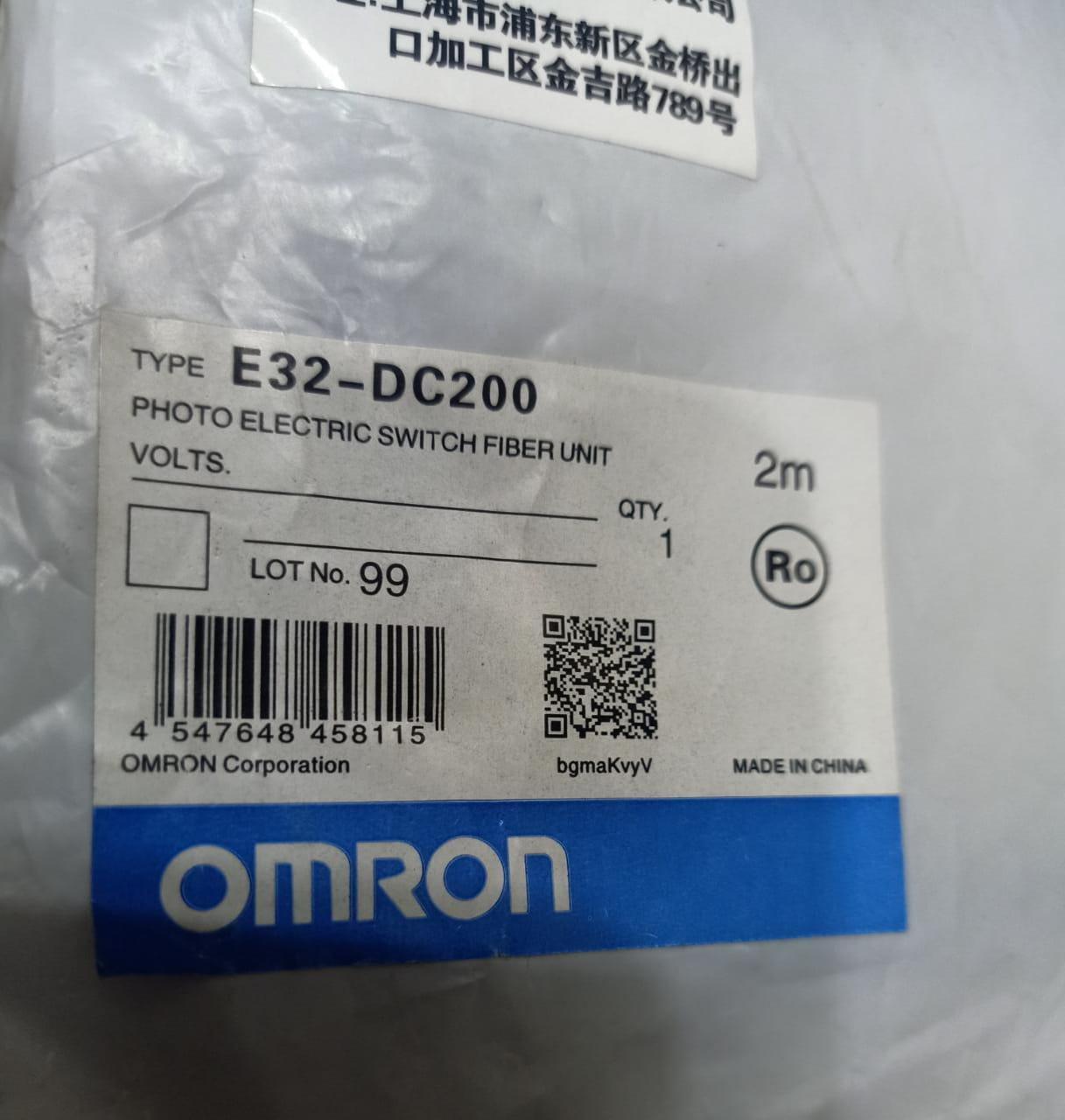 E32DC200 Omron Fiber Optic Sensor thumbnail 2