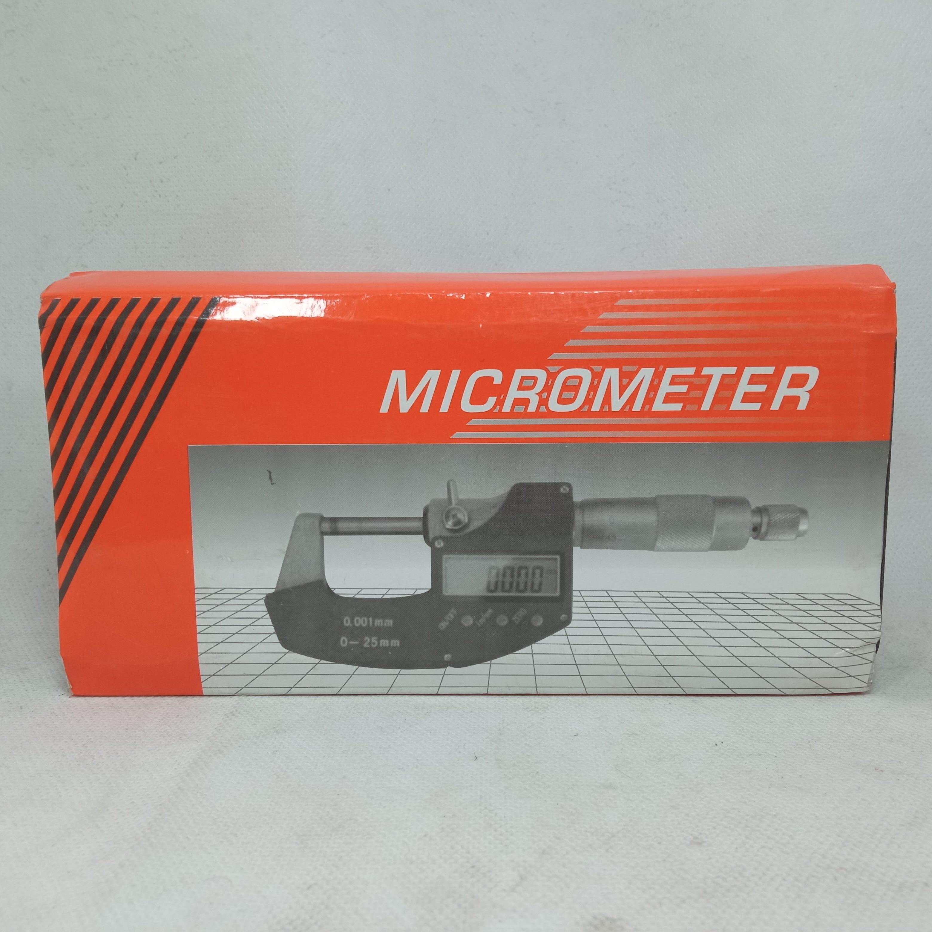 Mitutoyo Digital Screw Gauge Micro meter 0-25mm/0.001mm china made in Pakistan