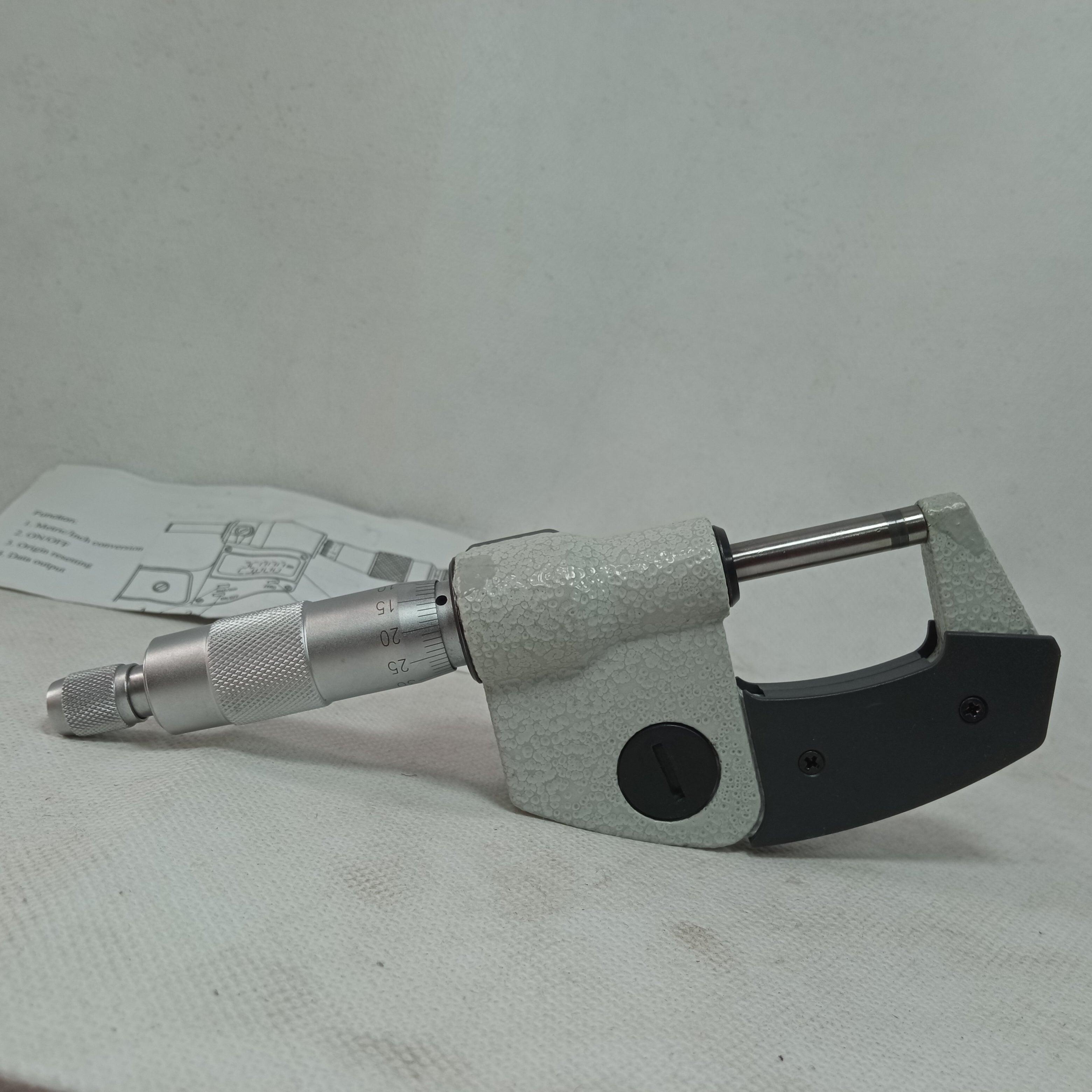Mitutoyo Digital Screw Gauge Micro meter  0-25mm/0.001mm china made  in Pakistan thumbnail 5