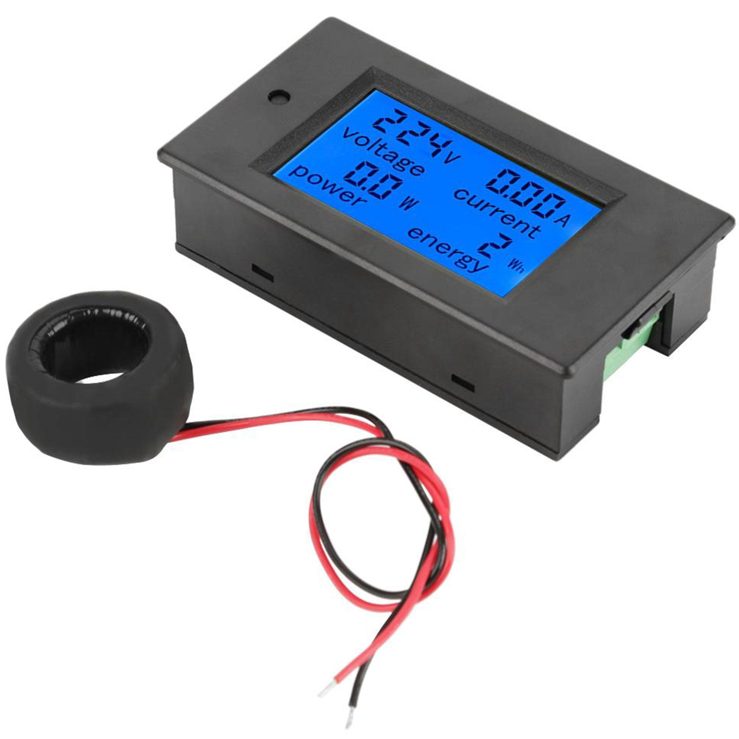 PZEM-061 AC 80-260V/50/60Hz 4 in 1 Voltage Digital Electric Meter 0-100A