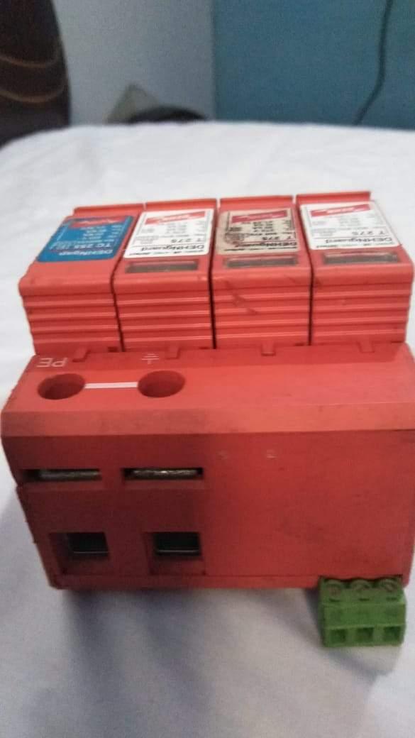 DEHNgap arrester/lightning Arrester Box T275 DG TT SN1537 Used Disassemble Parts in Pakistan Spd 4pole In Pakistan thumbnail 6
