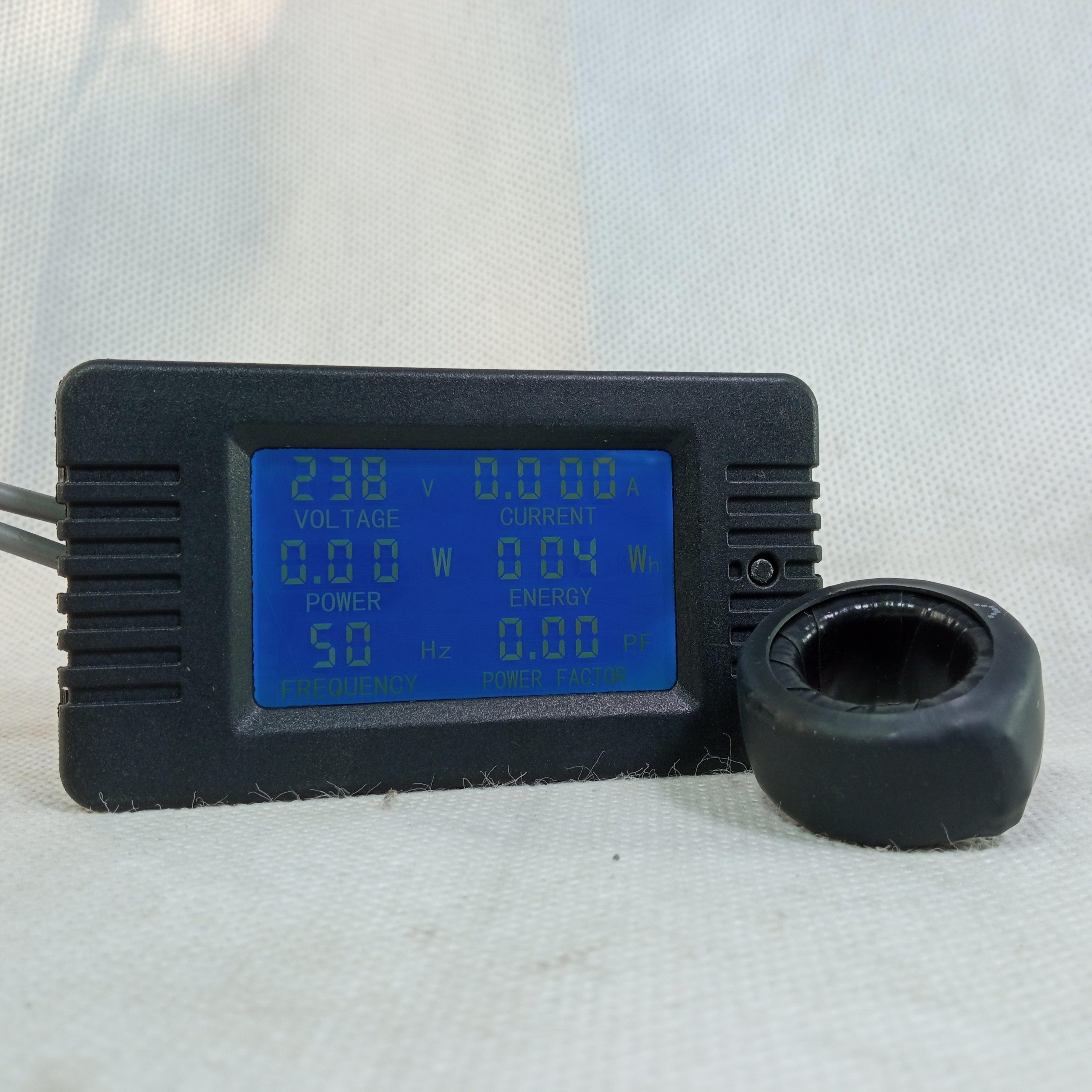 PZEM-022 Open and Close CT 100A AC Digital Display Power Monitor Meter