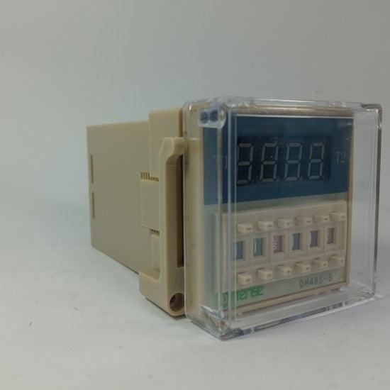 Tense DH48S-S Digital Timer Relay AC 220v 0.1s-99H Hours in Pakistan thumbnail 3