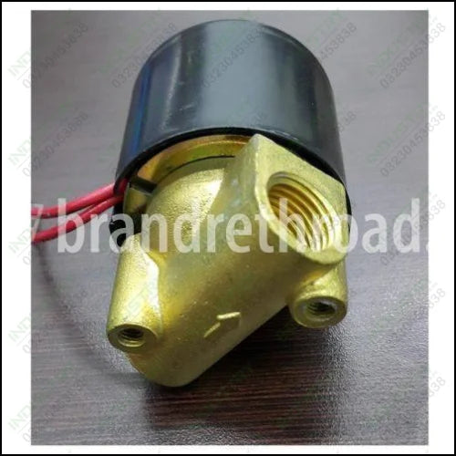 3/4" Brass Solenoid Valve in Pakistan - 12v thumbnail 2