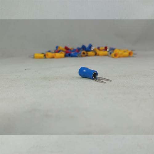 U Type Insulated Thimble Cable Lug Plastic 100 Pcs in Pakistan - 2.5mm / Blue thumbnail 3