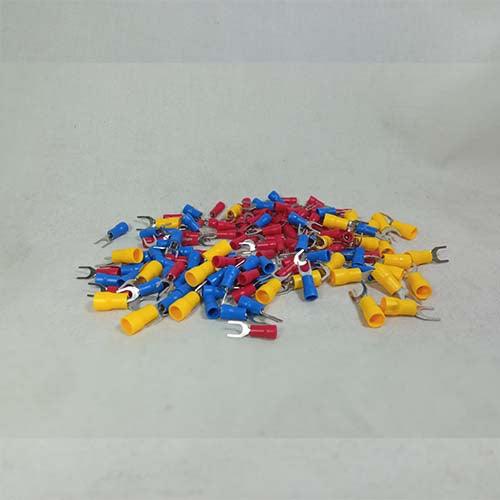 U Type Insulated Thimble Cable Lug Plastic 100 Pcs in Pakistan - 4mm / Yellow thumbnail 2