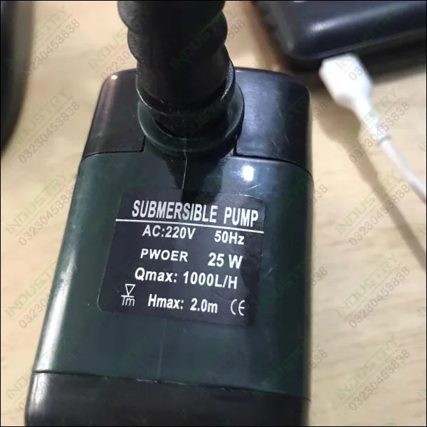 25W Cooler Submersible Water Pump (220V/50Hz)