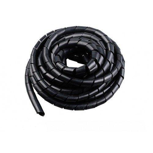 Black PVC Spiral Sleeve 3meter in length - 16mm