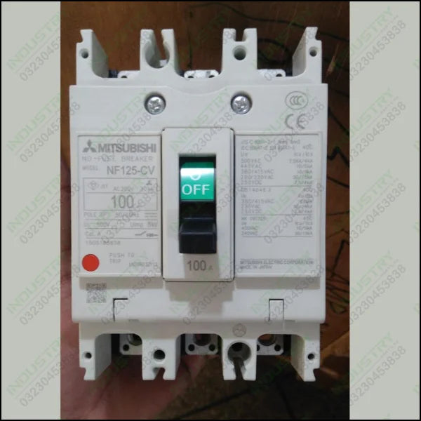 Mitsubishi Electric No-Fuse Circuit Breaker NF125-CV Series in Pakistan thumbnail 3