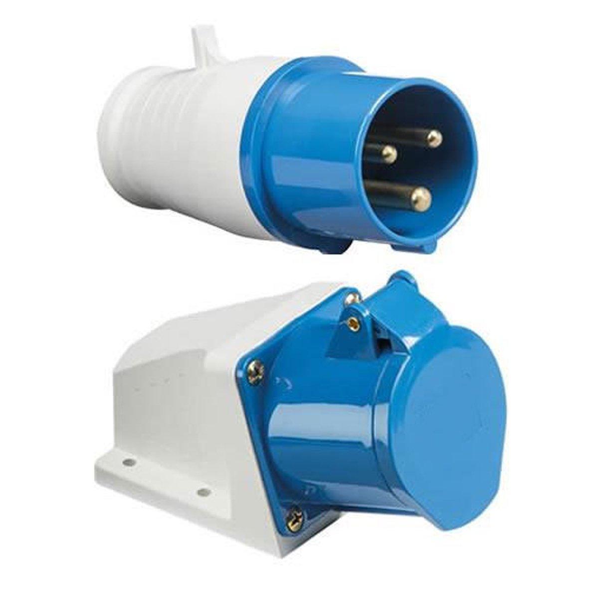 16amp 3pin Industrial Socket in Pakistan