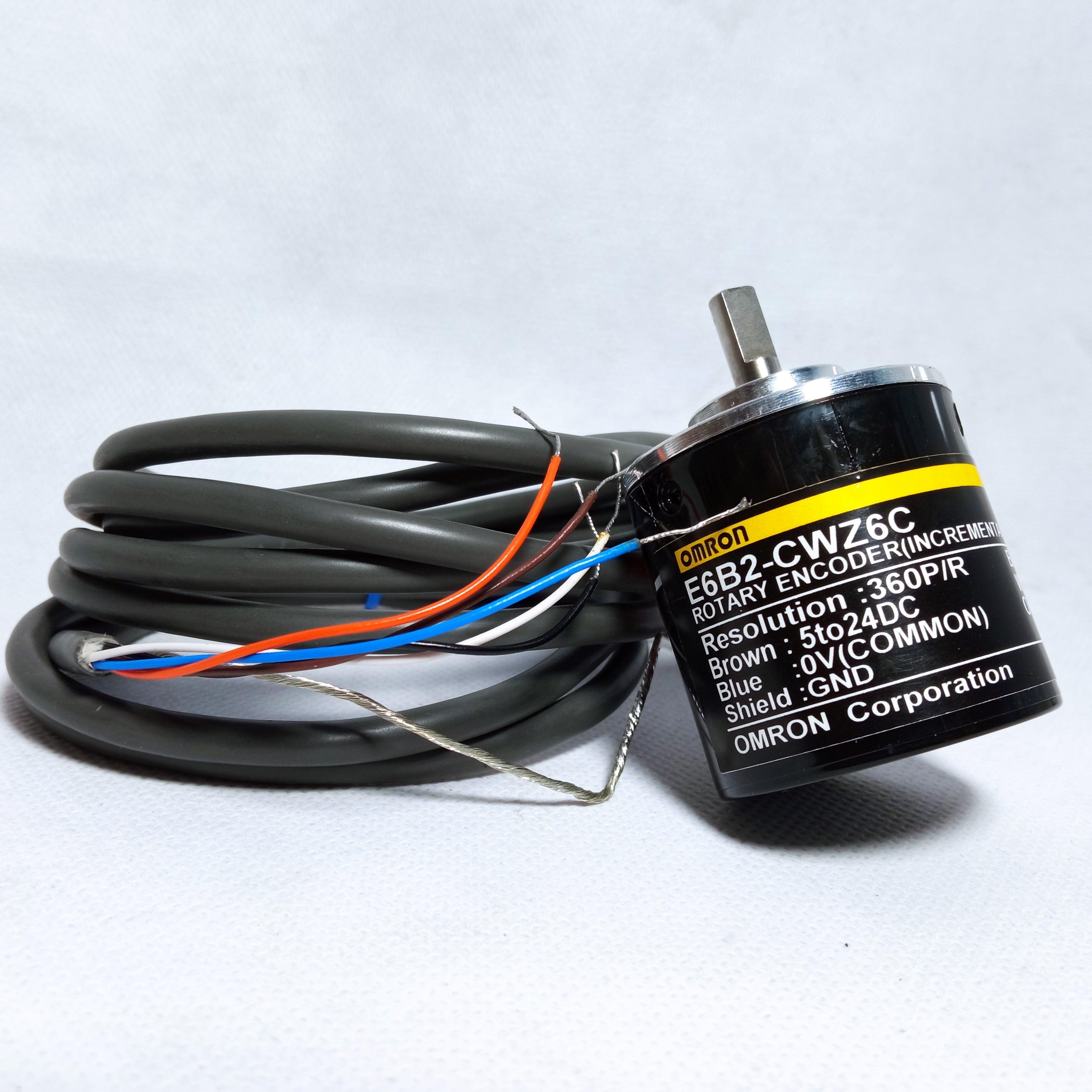360PPR OMRON Incremental Rotary Encoder E6B2-CWZ6C in Pakistan thumbnail 5