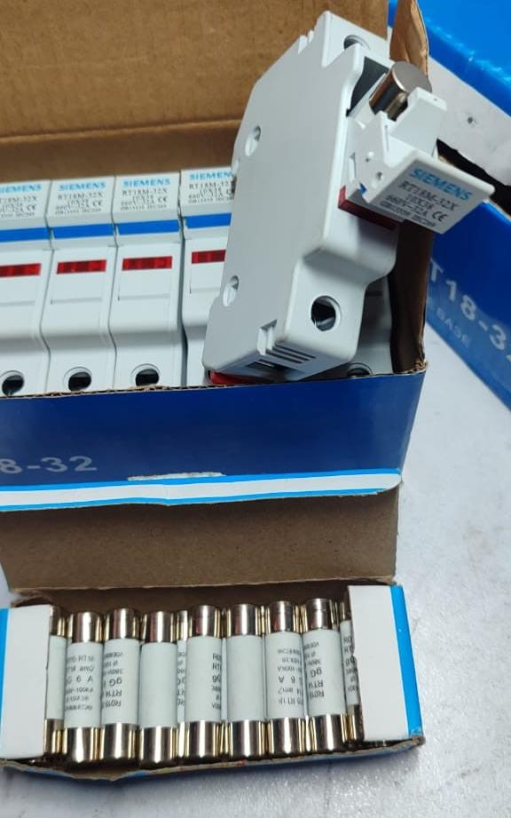 Rt18-32x AC 380v 32a 1 Pole 10x38mm DIN Rail Mount Fuse Holder Base - 32A thumbnail 6